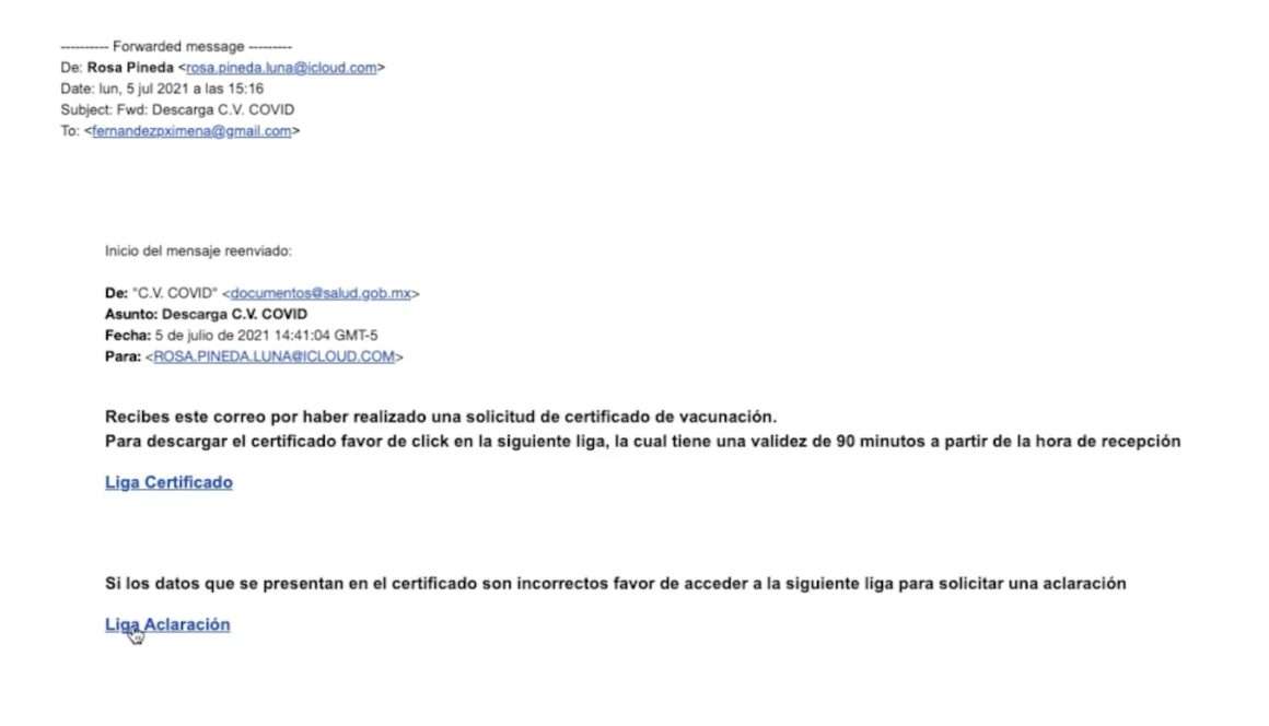 Así puedes sacar tu certificado de vacunación COVID-19 13 certificado de vacunación