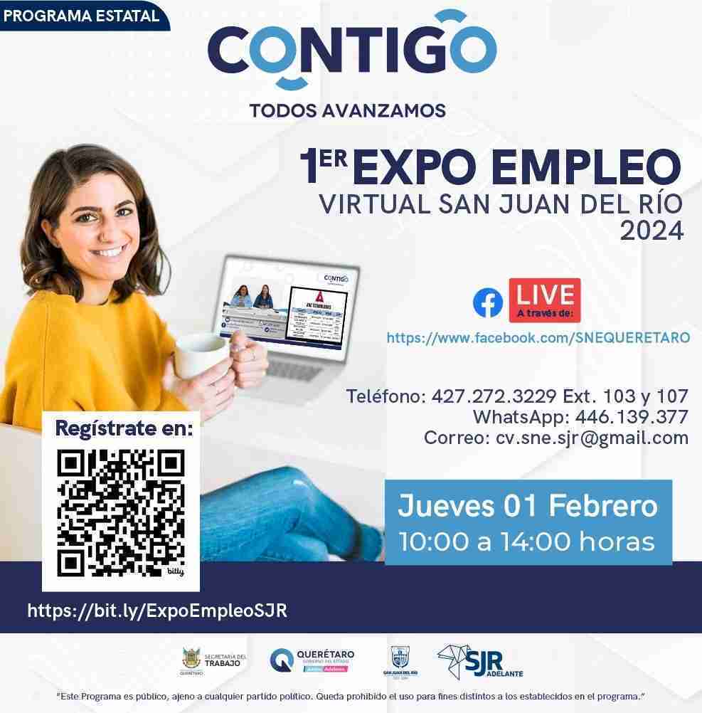 Habrá Expo Empleo Virtual para San Juan del Río 13 San Juan del Río