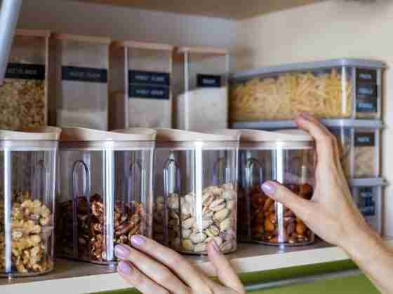 ¿Cómo almacenar correctamente los alimentos secos? 13 alimentos secos