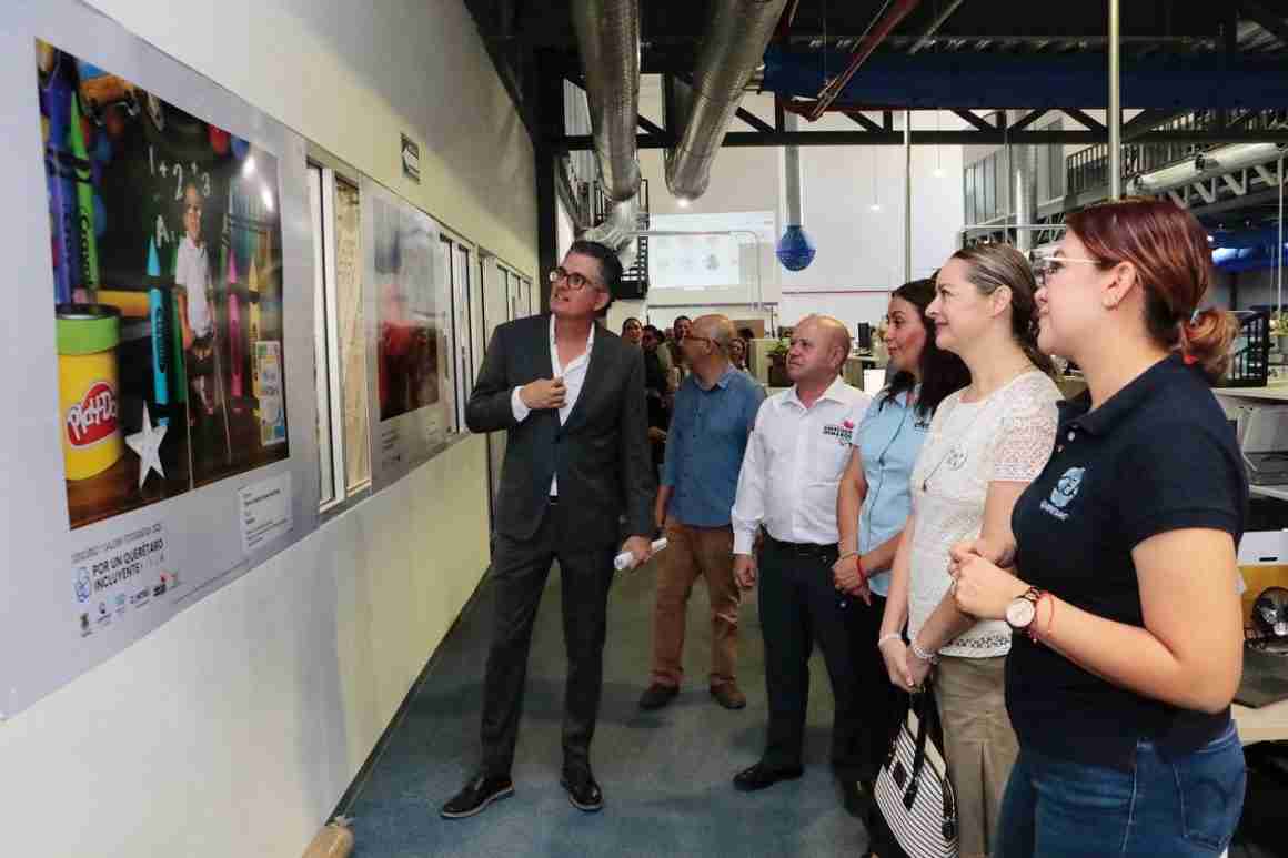 CEA inaugura la galería itinerante "Por un Querétaro incluyente" 13 Querétaro