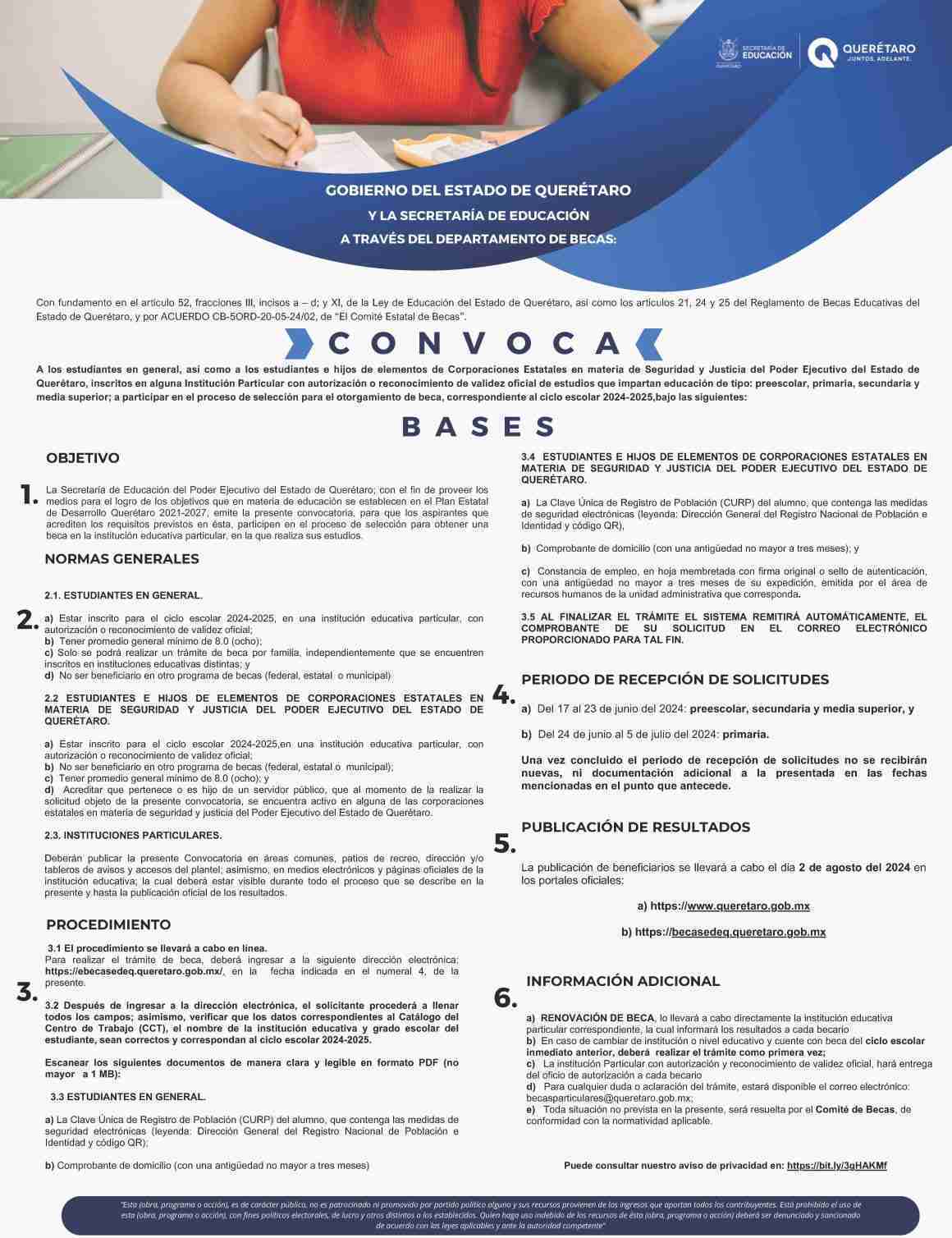 Lanzan convocatoria para becas en escuelas particulares de Querétaro 13 Querétaro