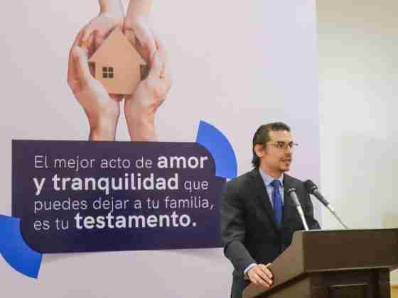 Inicia campaña "Septiembre, Mes del Testamento" 17 Septiembre